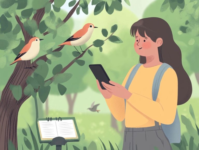 Learning Bird Calls with Mobile Technology