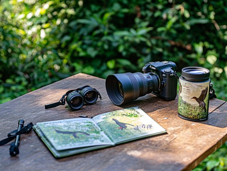 Photography Gear Essentials for Birdwatching