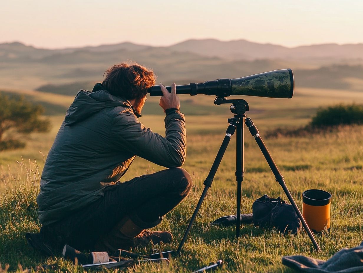 Tips for Using Your Spotting Scope