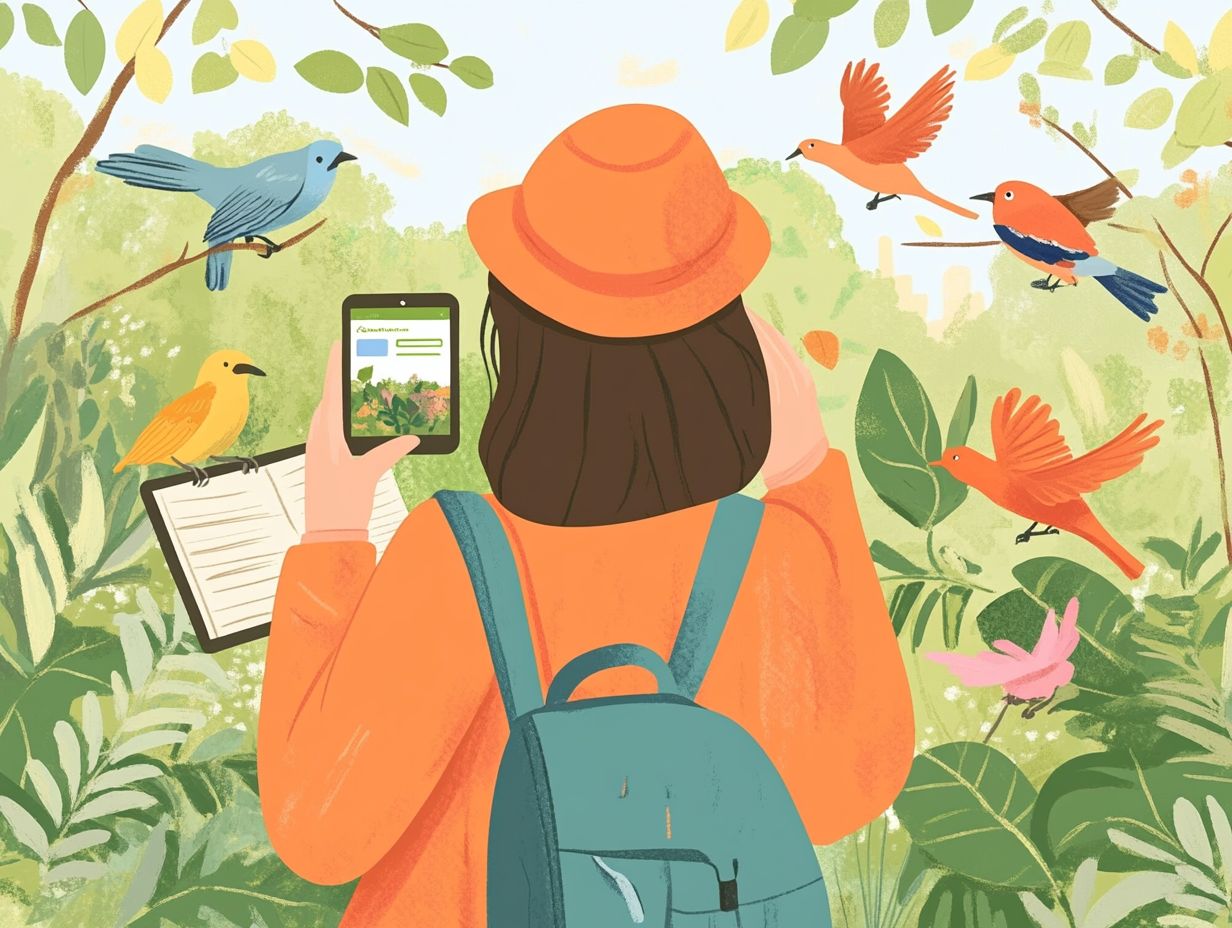 Recent Technological Advancements in Birdwatching Apps