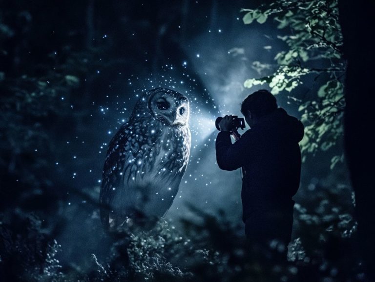 Techniques for Nighttime Bird Photography