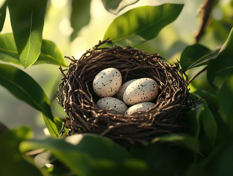 The Art of Capturing Bird Nests