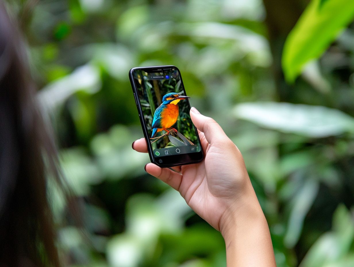 A guide on how to effectively use birding apps for birdwatching.