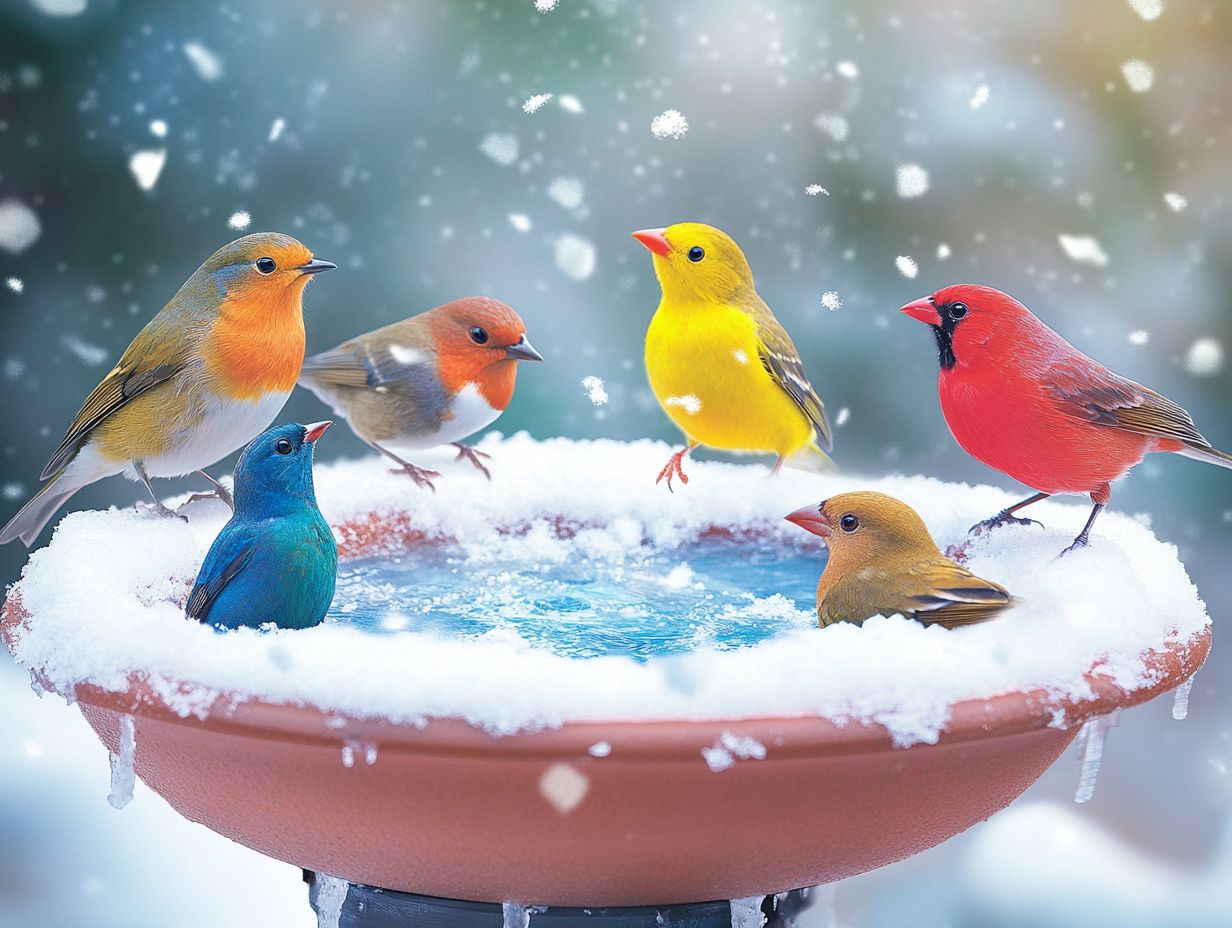 Setting Up and Maintaining a Heated Bird Bath