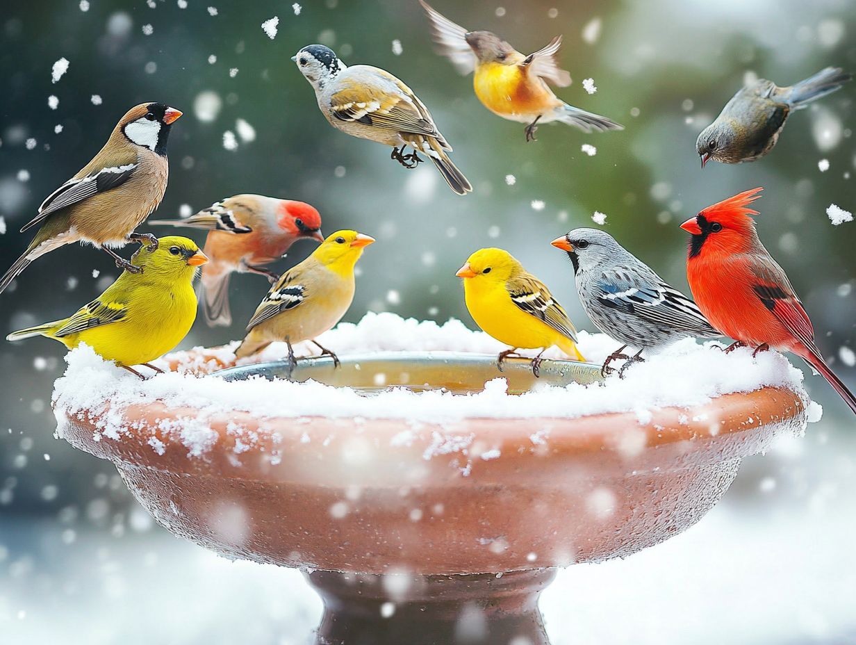 Providing a Source of Water for Birds