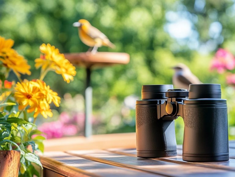 The Best Binoculars for Backyard Bird Watching