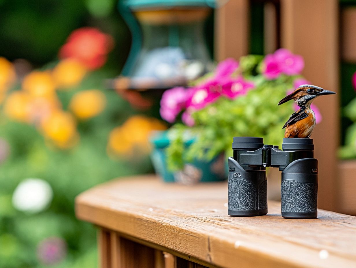 Recommended binocular brands for bird watching