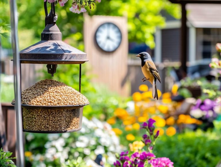 The Best Times to Refill Your Bird Feeder