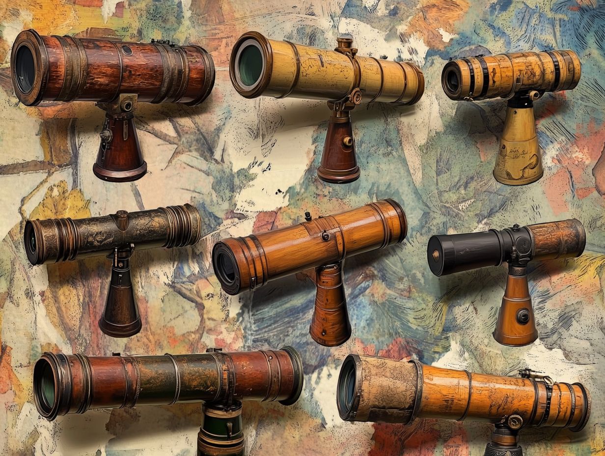 What is a spotting scope and how has it evolved over time? The evolution of spotting scopes has been influenced by various developments in the field of optics, including innovations from figures like Charles Willson Peale.