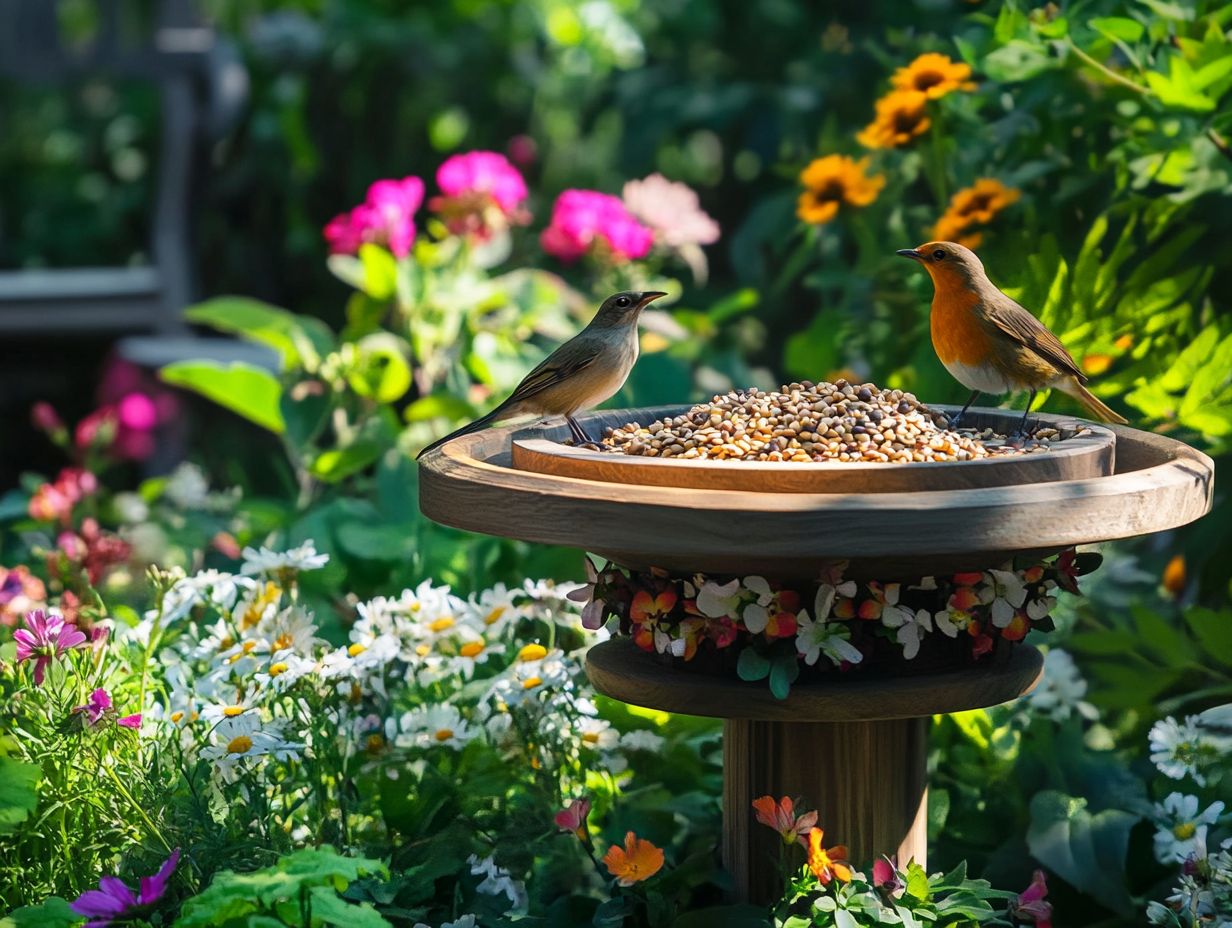 2. What was the first bird feeder ever invented?