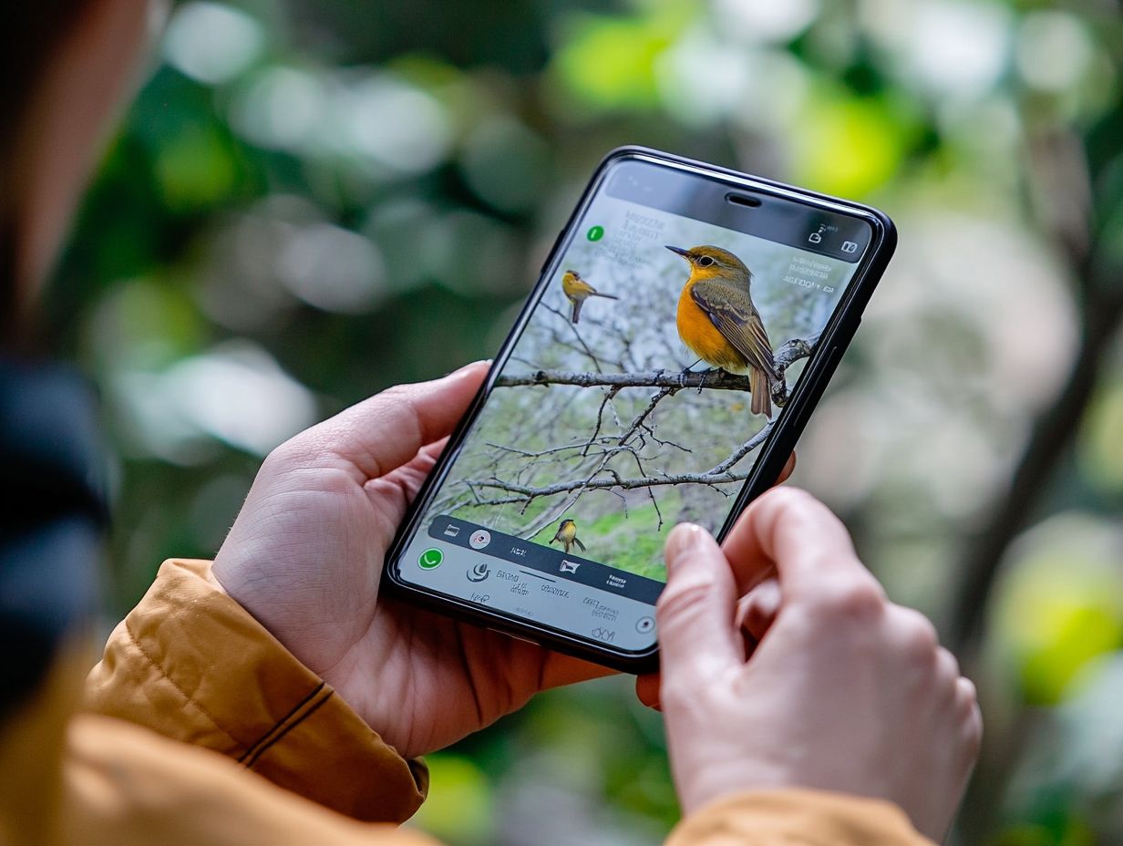 Image illustrating frequently asked questions about bird field guides.