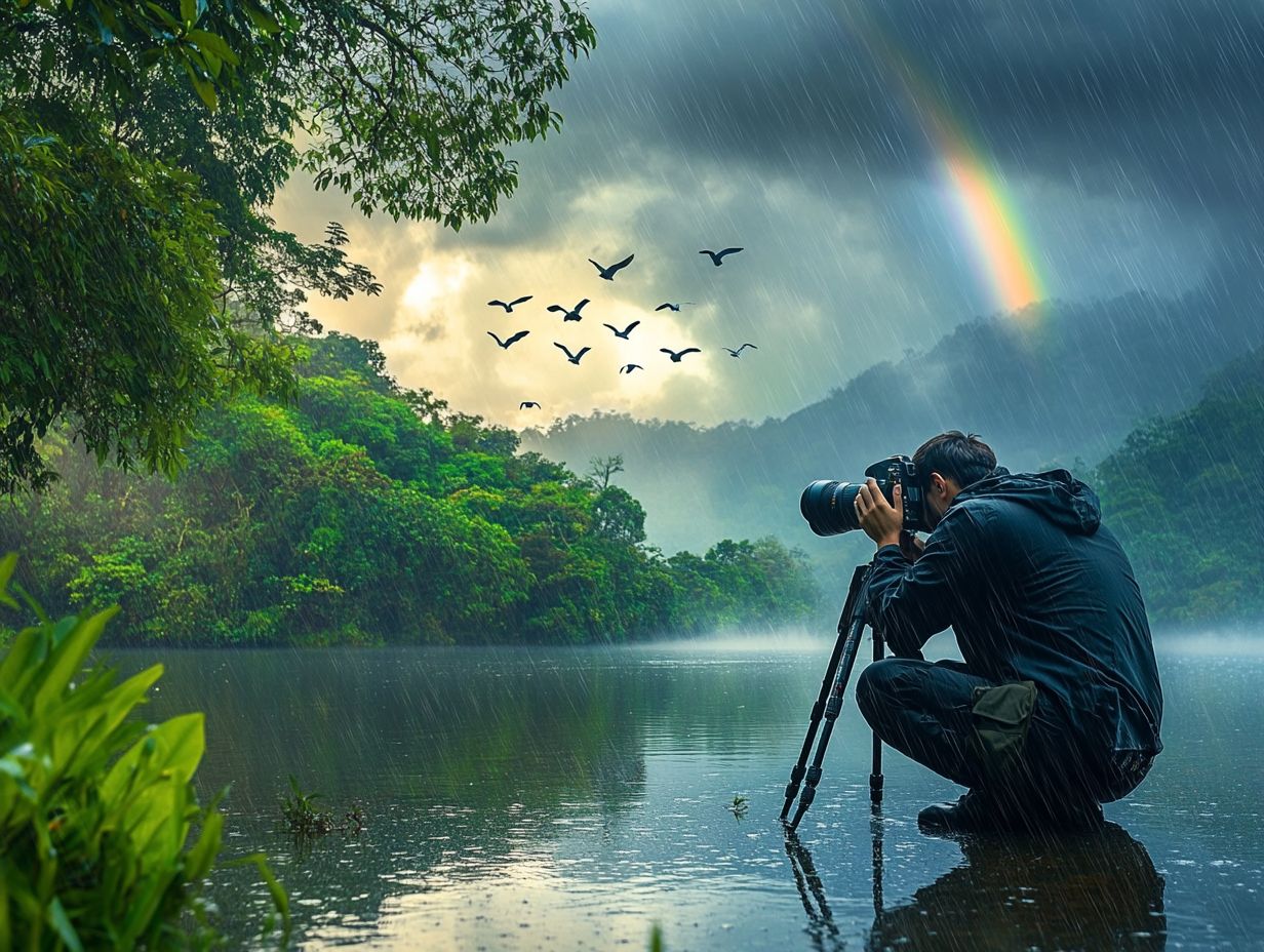 Bird photography showcasing seasonal changes and vibrant plumage.