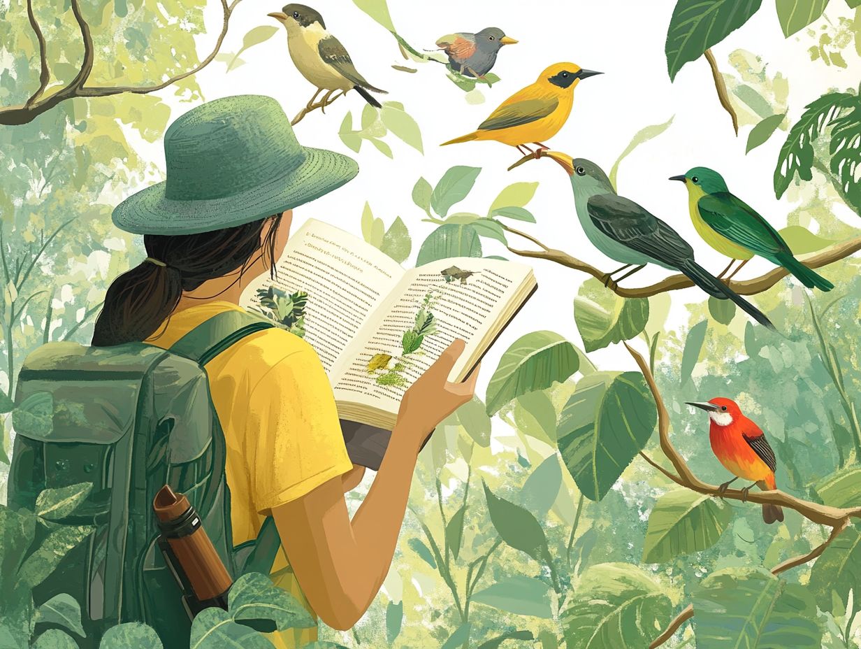 What is a field guide and why is it important in bird watching?