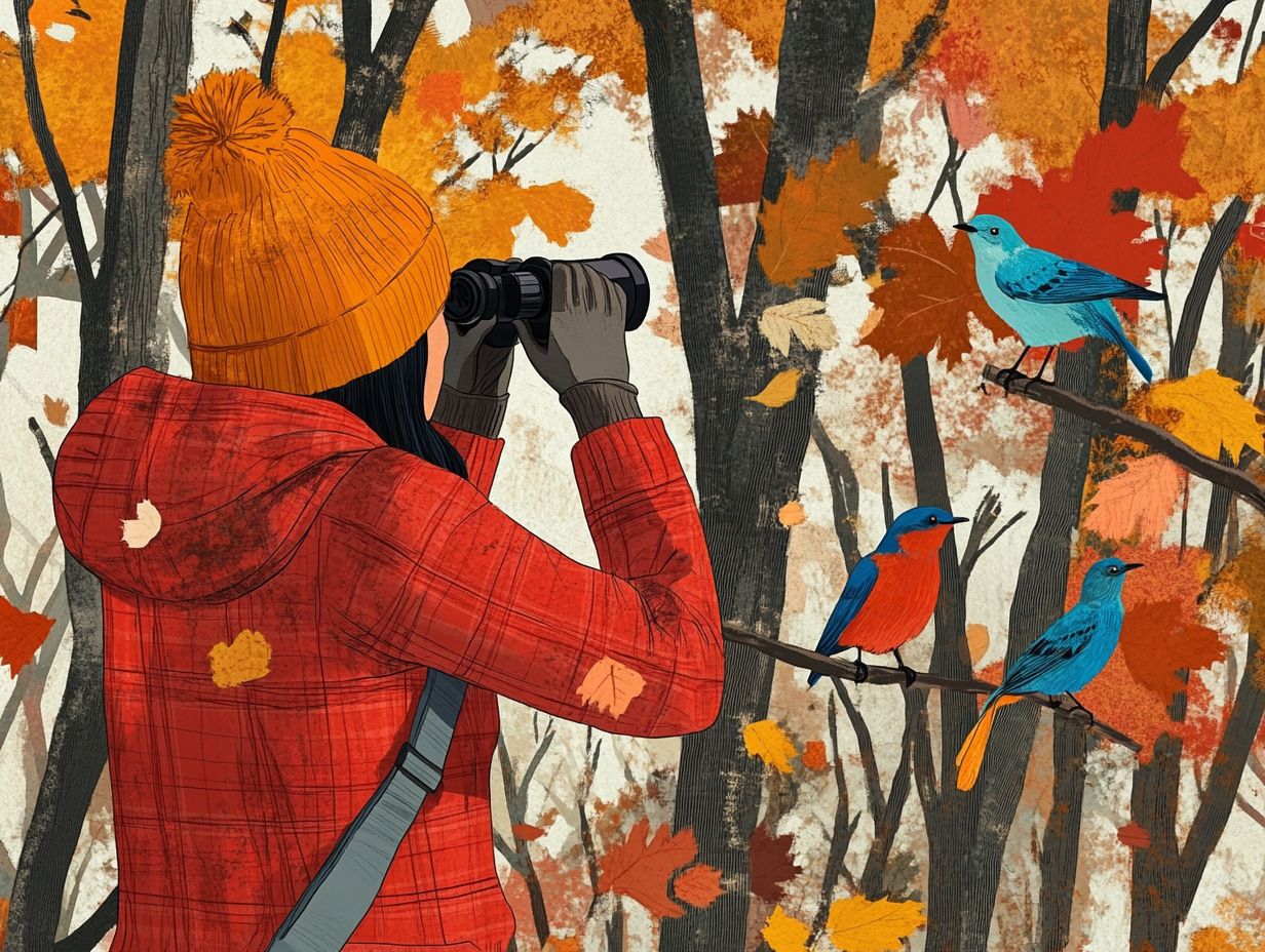 Discover the importance of layering in birdwatching.