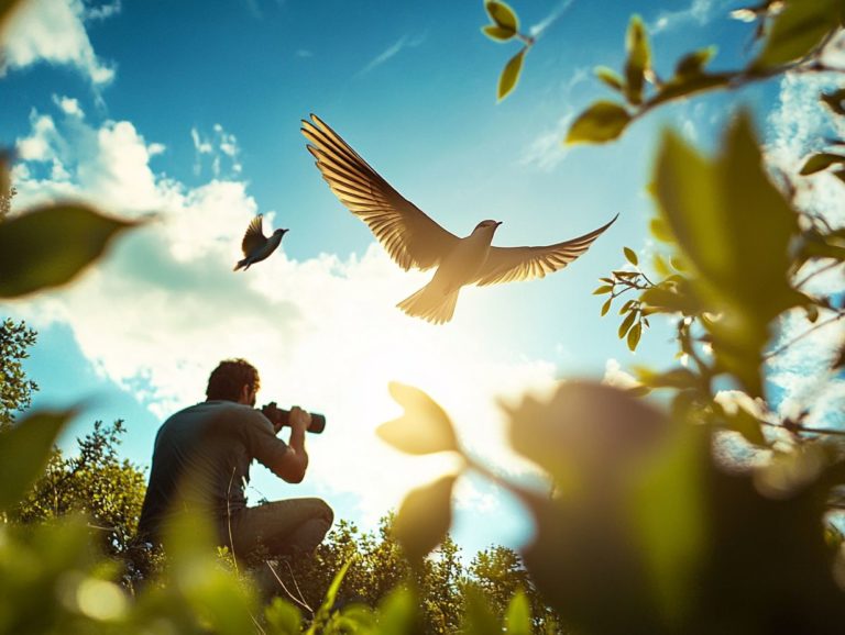 The Importance of Timing in Bird Photography