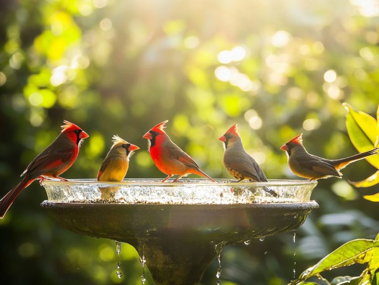 The Importance of Water in Bird Feeding Stations