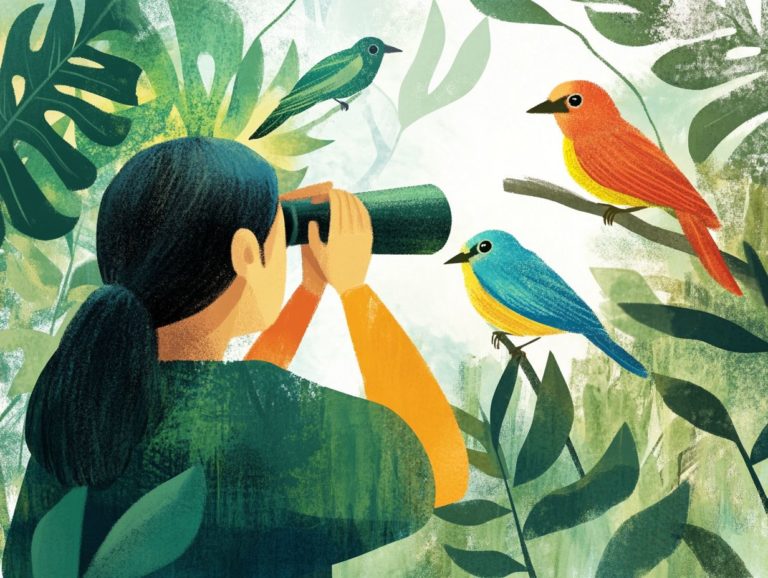 The Role of Binoculars in Bird Conservation