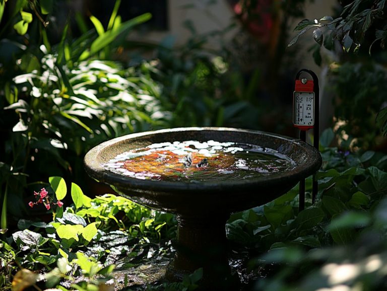 The Science Behind Bird Bath Temperature