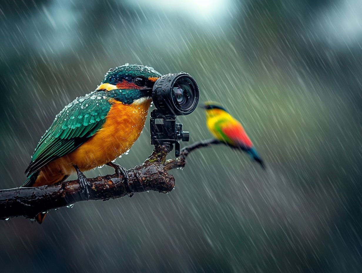 Techniques for Capturing Birds in Bad Weather