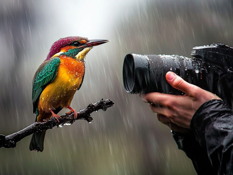 Tips for Photographing Birds in Bad Weather