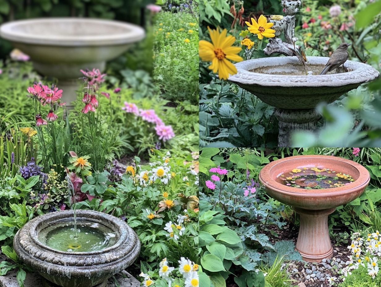 What Factors Should Be Considered When Choosing a Bird Bath?