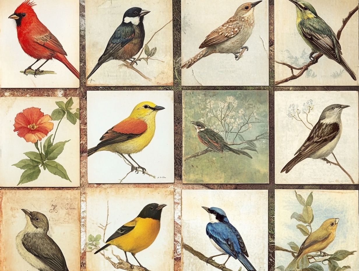 An infographic listing the top 10 bird guides available online.