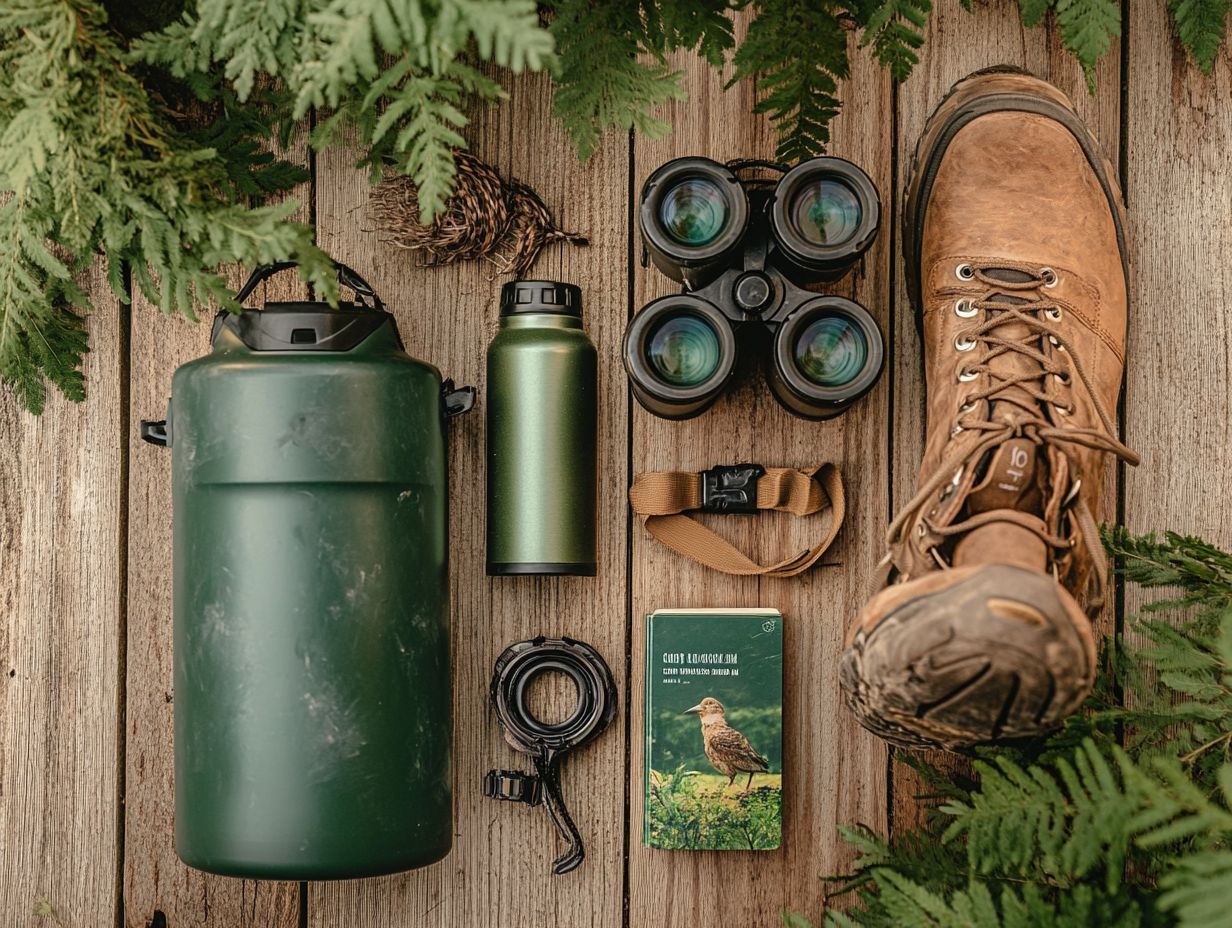 What Are the Environmental Impacts of Traditional Bird Watching Accessories?