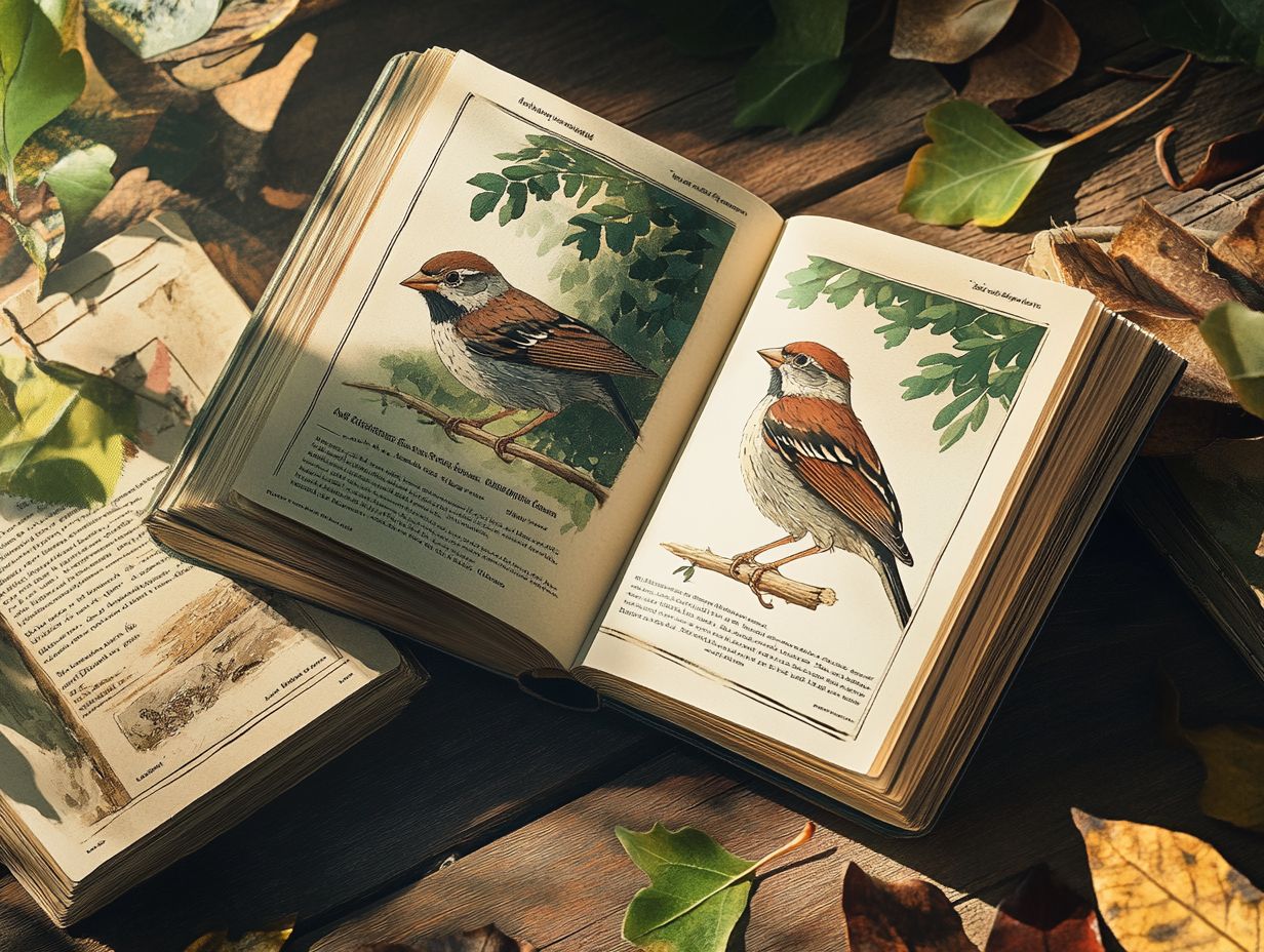 A beautifully illustrated guide showcasing various warbler species in their natural habitats.