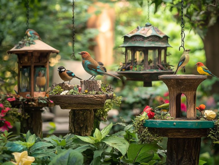 Top 10 Most Popular Bird Feeder Designs