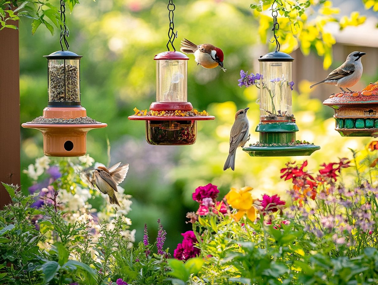 Vintage Teapot Feeder