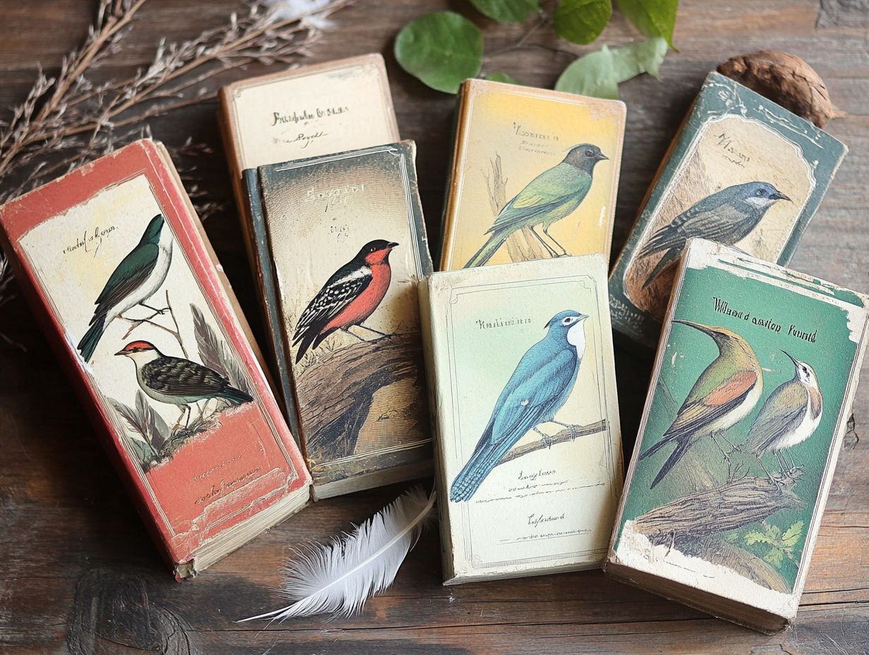 What Are the Key Features of a Vintage Bird Field Guide?