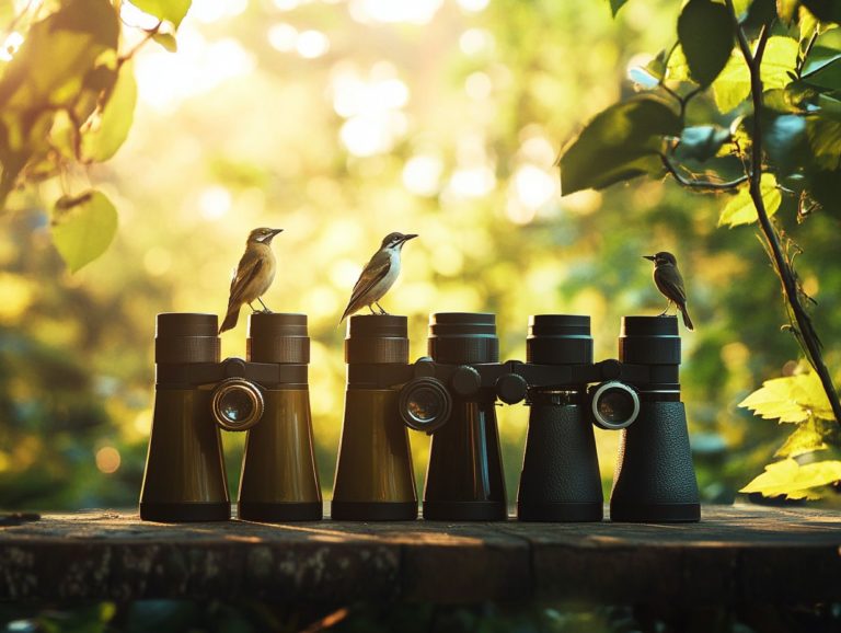 Top 5 Binoculars for Bird Watching in Forests