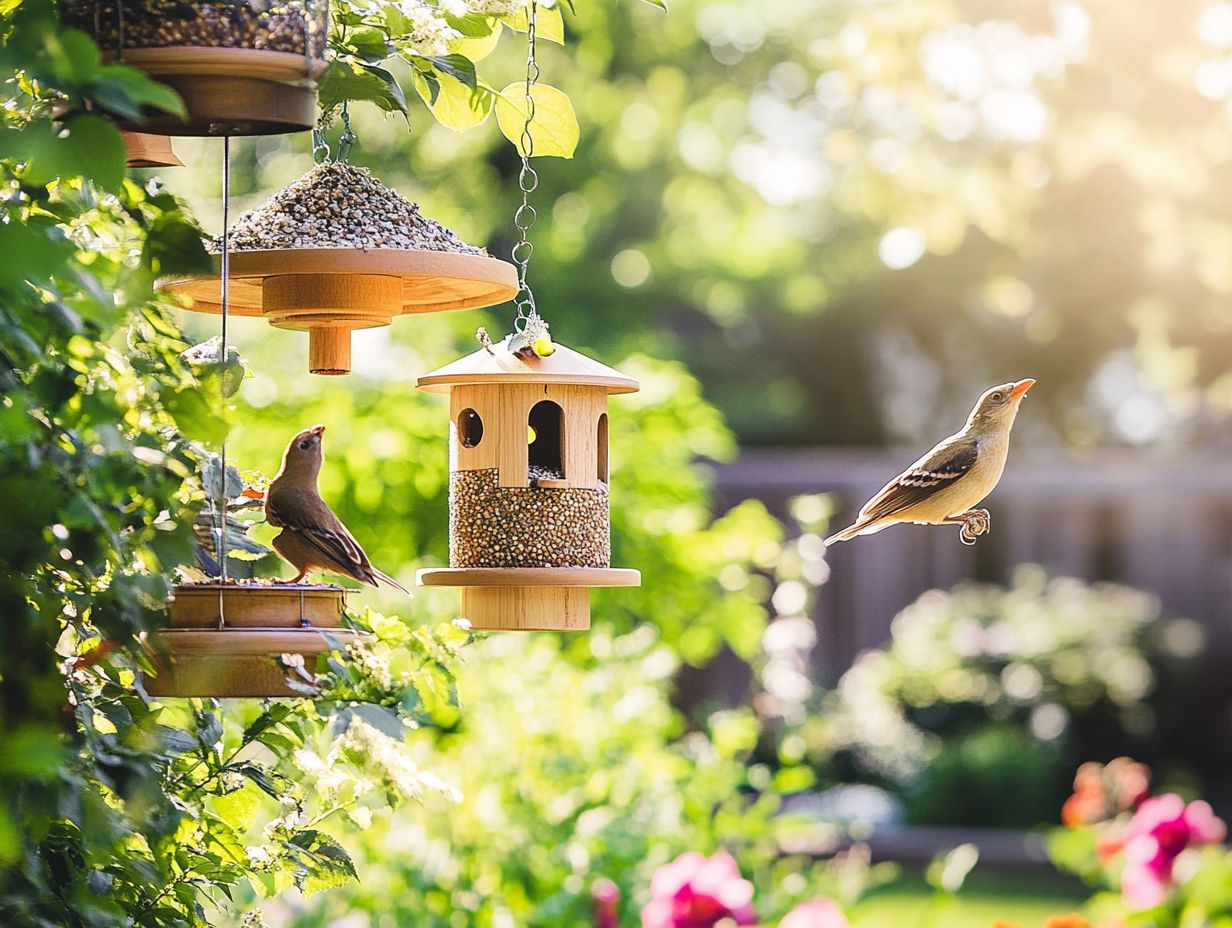 Squirrel-Proof Bird Feeders