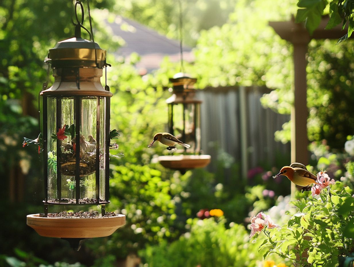 Top 5 bird feeders for backyard bird watching