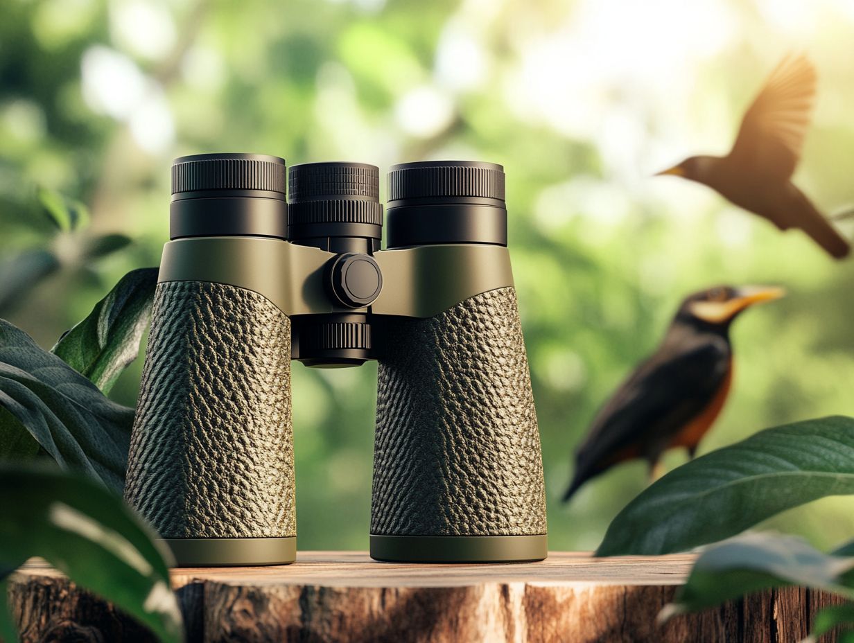 How Do These Features Affect the Performance of Binoculars in Bird Watching?