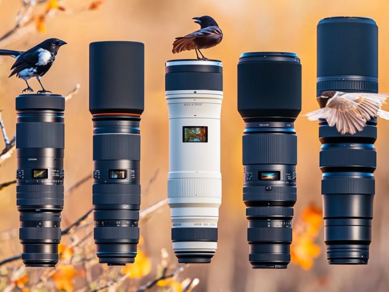 Top 5 Telephoto Lenses for Bird Photography