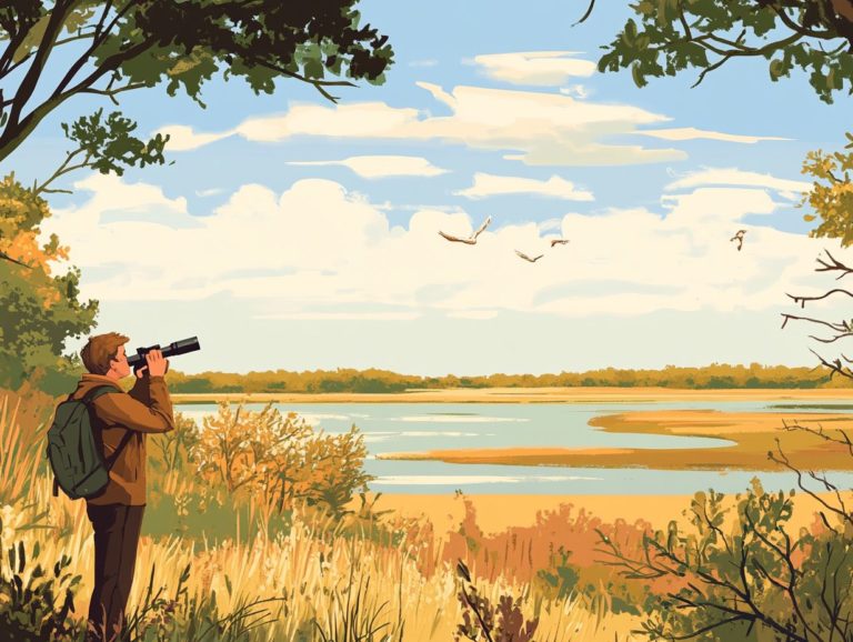 Top Bird Watching Locations for Using Spotting Scopes