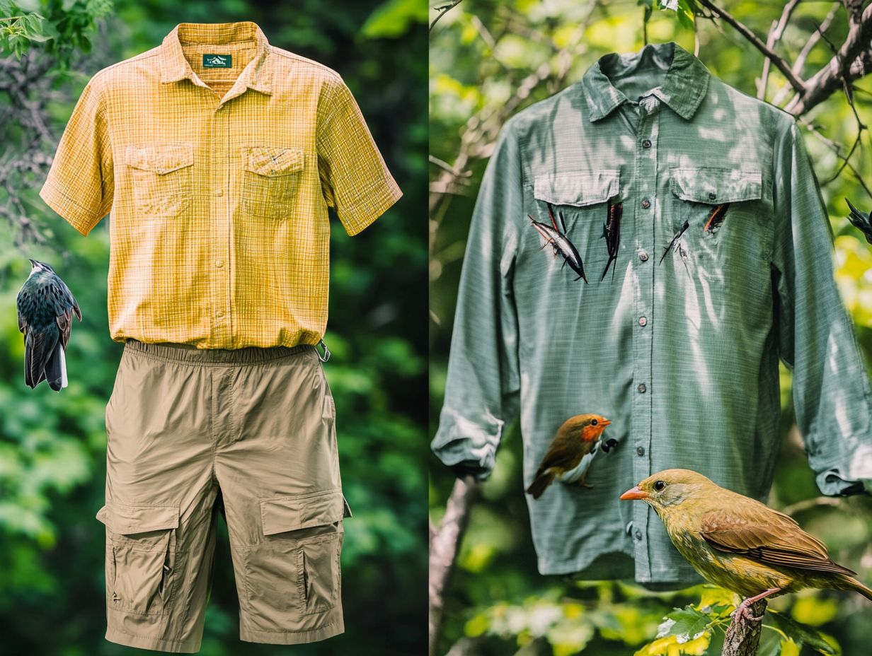 Top styles of bird watching clothing for 2024.