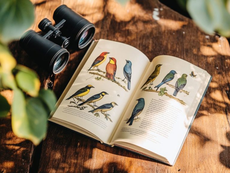 Understanding the Layout of Bird Field Guides