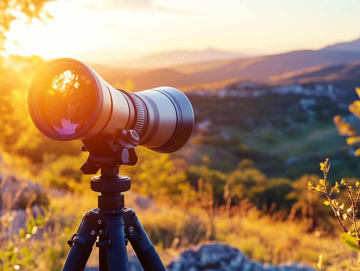 A spotting scope is designed for terrestrial use to magnify distant objects, ideal for activities like birdwatching and nature observation.