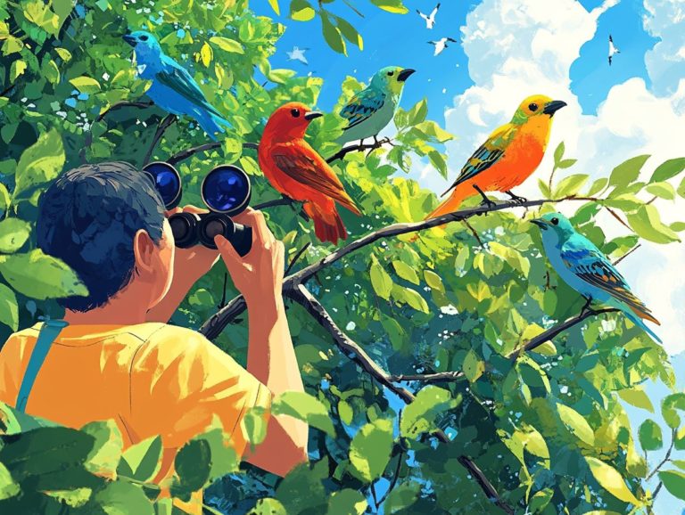 Using Binoculars Effectively for Bird Identification