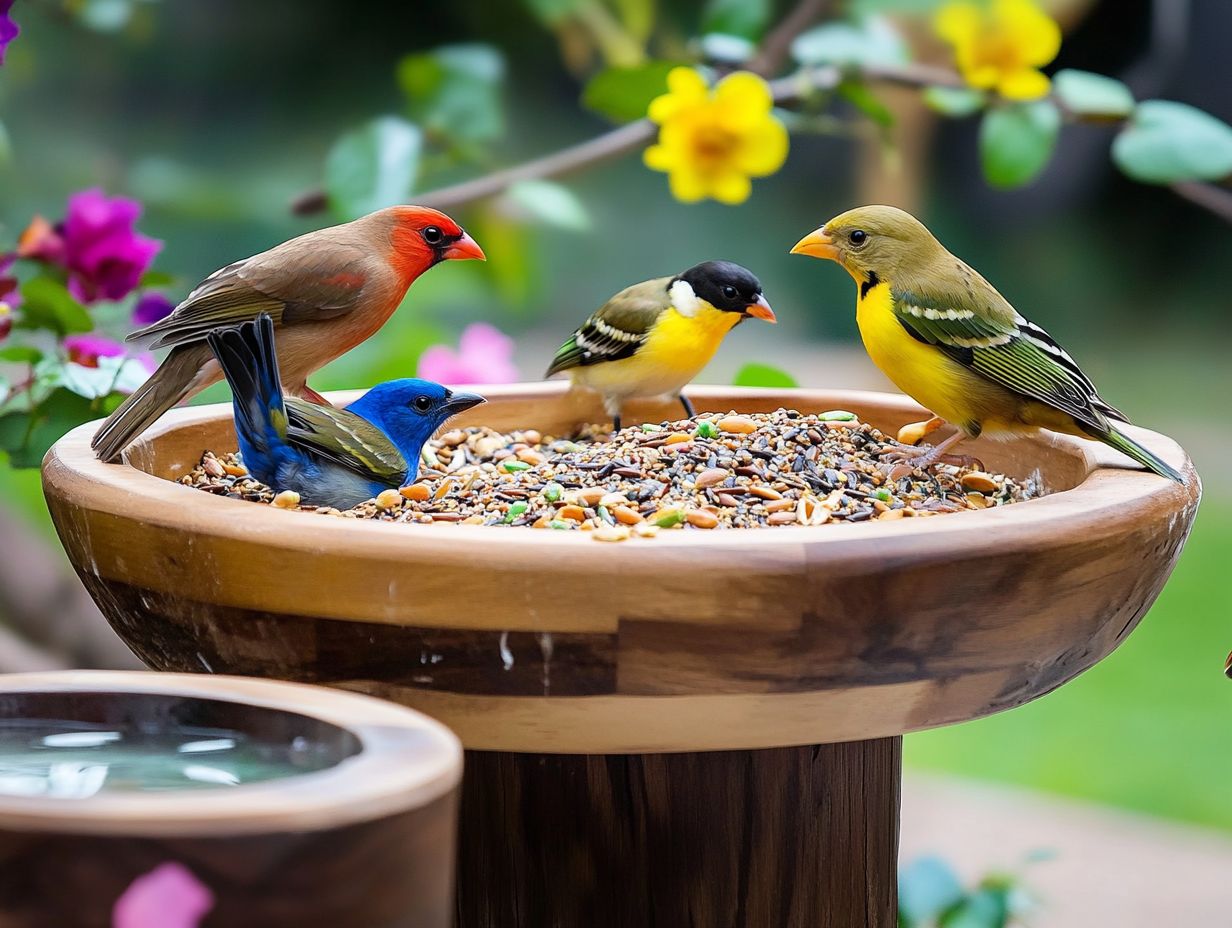 Choosing the Right Bird Food