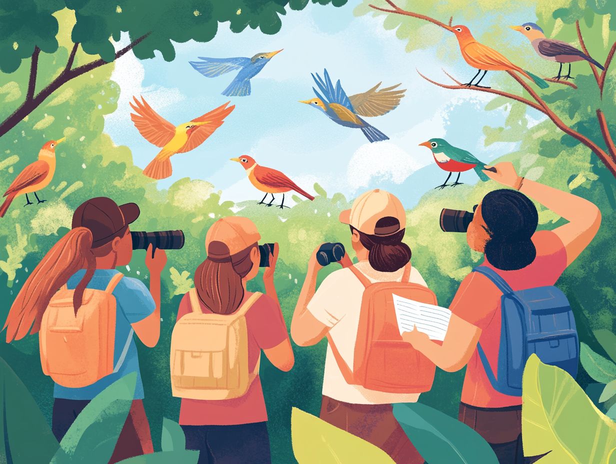 Illustration of What is Bird Watching Sociology?