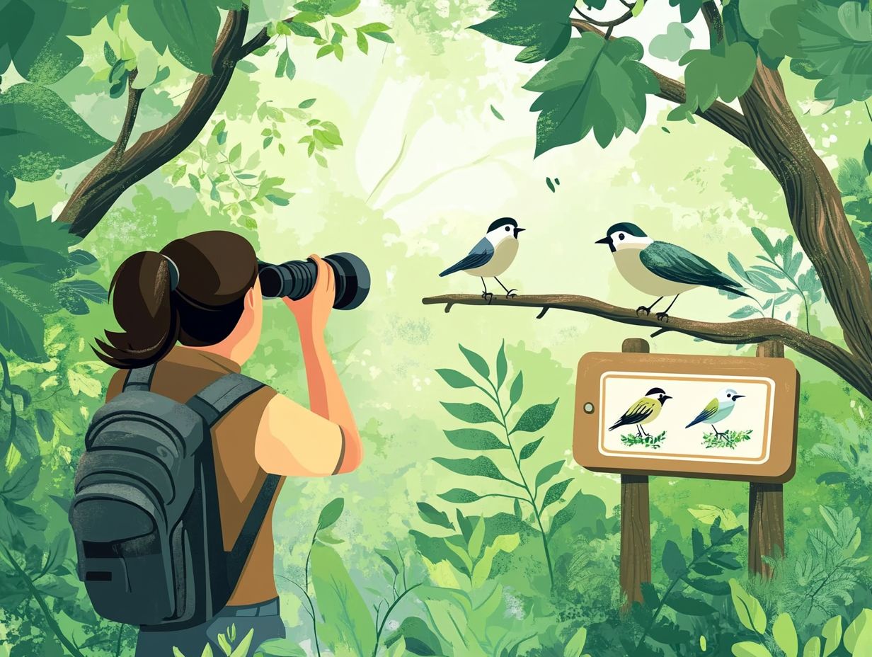 Guidelines for ethical bird watching