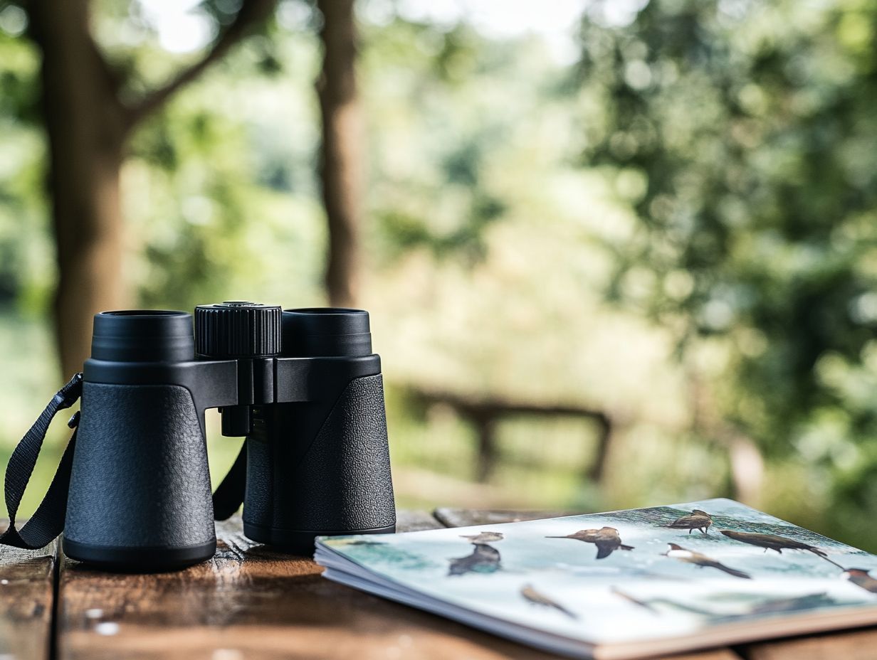 A lightweight binocular designed for maximum comfort during birdwatching.