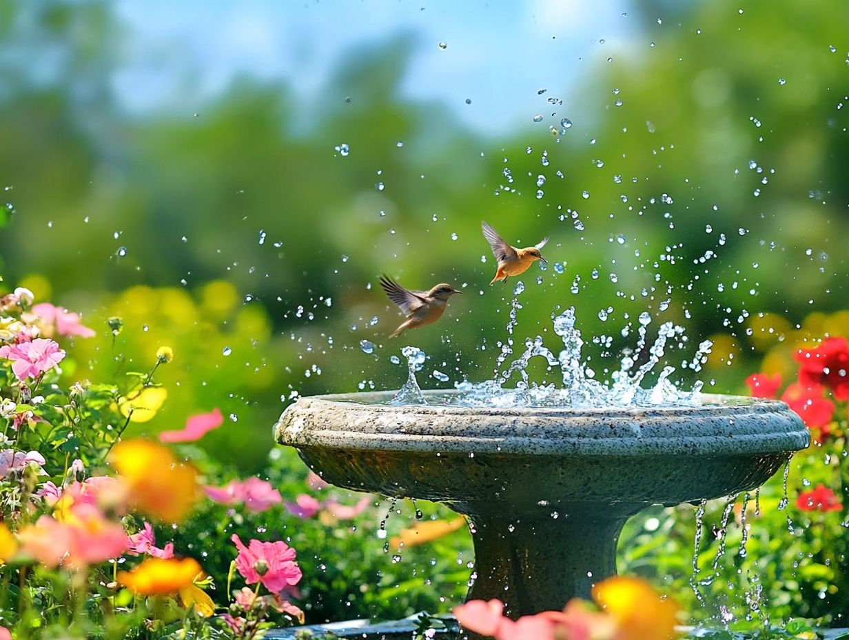 Types of Bird Baths